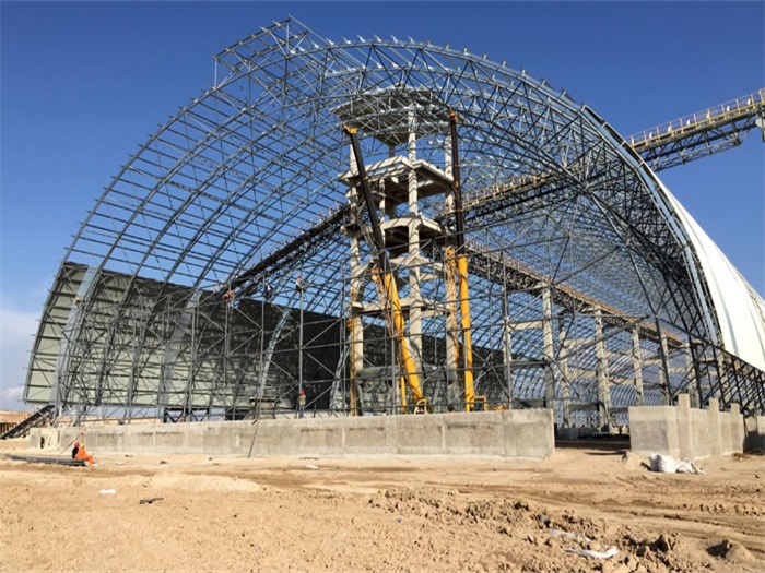 毕节煤机油桶翘工程网架